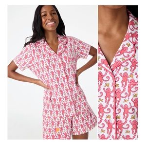BRAND NEW Roller Rabbit monkey pajamas